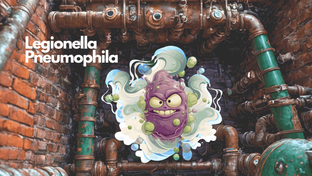 Elaborazione grafica del Batterio della legionella